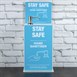 Station de désinfection des mains de comptoir/murale 5L