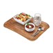 Plateau polyester Century aspect naturel bois Cambro chêne brun 330 x 430mm