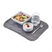 Plateau polyester Century aspect naturel bois Cambro chêne gris 360 x 460mm