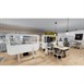 Panneau écran autoportant blanc Bolero 1600 x 1800mm