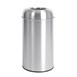 Poubelle dome inox ouverte Bolero 40L