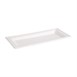Assiettes rectangulaires compostables en bagasse Fiesta Compostable 258mm (lot de 50)