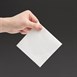 Serviettes cocktail 2 plis pliage 1/4 Fiesta Recyclable 240mm blanches (lot de 4000)