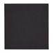 Serviettes cocktail 2 plis pliage 1/4 Fiesta Recyclable 240mm noires (lot de 4000)