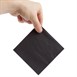 Serviettes cocktail 2 plis pliage 1/4 Fiesta Recyclable 240mm noires (lot de 4000)