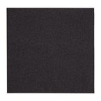 Serviettes snacking 2 plis pliage 1/4 Fiesta Recyclable 330mm noires (lot de 2000)