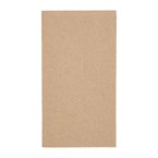 Serviettes snacking recyclées 2 plis pliage 1/8 Fiesta Recyclable 330mm kraft (lot de 2000)