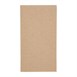Serviettes snacking recyclées 2 plis pliage 1/8 Fiesta Recyclable 330mm kraft (lot de 2000)