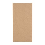 Serviettes dîner 2 plis format 1/8 Fiesta Recyclable 400mm kraft (lot de 2000)