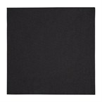 Serviettes dîner 3 plis format 1/4 Fiesta Recyclable 400mm noires (lot de 1000)
