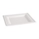 Assiettes carrées compostables en bagasse Fiesta Green (lot de 50)