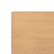 Plateau de table rectangulaire pré-percé coloris frêne naturel Bolero 700 x 1100mm
