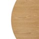 Plateau de table rond pré-percé coloris frêne naturel Bolero 600mm