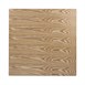 Plateau de table carré pré-percé coloris frêne naturel Bolero 700mm