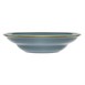 Assiettes à pâtes Olympia Kiln couleur océan 250mm (lot de 4)