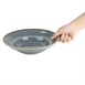 Assiettes à pâtes Olympia Kiln couleur océan 250mm (lot de 4)