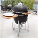 Barbecue kamado sur chariot avec tablettes Buffalo