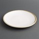 Assiettes plates rondes couleur craie Kiln Olympia 178mm lot de 6 