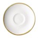 Soucoupes couleur craie pour tasses à espresso Olympia Kiln 115mm (lot de 6)