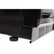 Arrière-bar trois portes coulissantes Polar Série G noir 330L