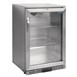 Arrière-bar une porte pivotante Polar Série G inox 138L