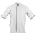 Veste de cuisine blanche à manches courtes Southside
