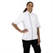 Veste de cuisine blanche à manches courtes Southside