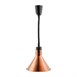 Lampe chauffante conique rétractable Buffalo finition cuivre