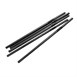 Pailles en papier flexibles compostables Fiesta Compostable noires (lot de 250)