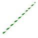 Pailles en papier flexibles Recyclables Fiesta Recyclable rayures vertes (lot de 250)