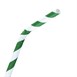 Pailles en papier flexibles Recyclables Fiesta Recyclable rayures vertes (lot de 250)