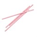 Pailles en papier flexibles compostables Fiesta Compostable roses (lot de 250)