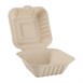 Boîtes hamburger compostables en bagasse coloris naturel Fiesta Compostable 152mm (lot de 500)