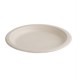 Assiettes rondes compostables en bagasse Fiesta Green coloris naturel (lot de 50)