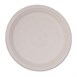 Assiettes rondes compostables en bagasse Fiesta Green coloris naturel (lot de 50)