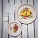 Assiettes rondes compostables en bagasse Fiesta Green coloris naturel (lot de 50)