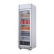 Armoire réfrigérée 1 porte vitrée avec caisson lumineux Polar Série C 346L