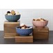 Réhausses en acacia Olympia 50/100/150(H)mm (lot de 3)