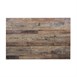 Plateau de table rectangulaire pré-percé Bolero urban foncé 700mm