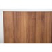 Plateau de table rectangulaire pré-percé Bolero chêne rustique 700mm