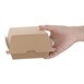 Boîtes hamburger compostables kraft Fiesta Green 