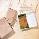 Boîtes kraft avec couvercles à charnière compostables Fiesta Green