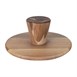 Présentoir à gâteau en acacia Olympia 305(Ø) x 127(H)mm