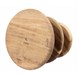 Présentoir en acacia 3 niveaux Olympia 305(Ø) x 395(H)mm
