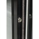 Arrière-bar trois portes coulissantes Polar Série G noir 320L