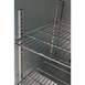 Arrière-bar trois portes coulissantes Polar Série G noir 320L