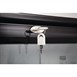 Arrière-bar trois portes pivotantes Polar Série G noir 320L