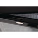 Arrière-bar trois portes pivotantes Polar Série G noir 320L