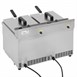 Friteuse induction double Buffalo 2 x 3 kW