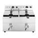 Friteuse induction double Buffalo 2 x 3 kW